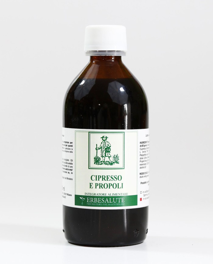 Sciroppo cipresso e propoli 200 ml.- TOSSE SECCA -