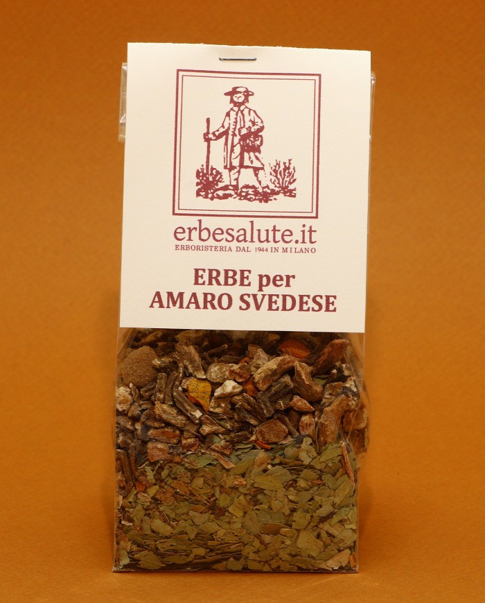 Amaro svedese, formula Maria Treben, 80 g. miscela d'erbe