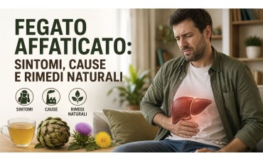 Fegato affaticato: sintomi, cause e rimedi naturali